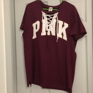 PINK short sleeve T-shirt